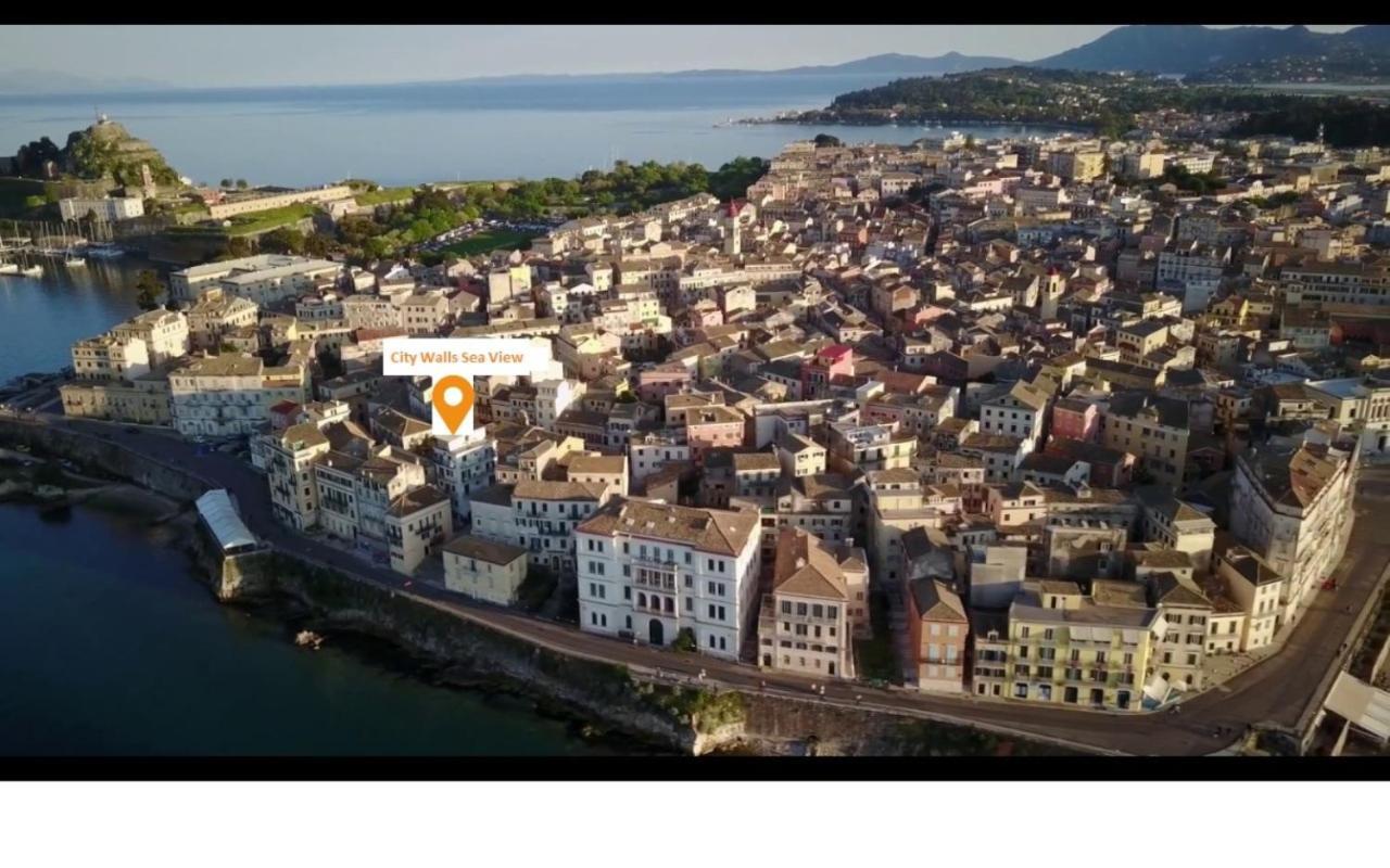City Walls Sea View Corfu  Exterior foto